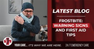 Frostbite first aid